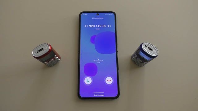 Samsung Z Flip4 Vs Mini Phones Incoming Call