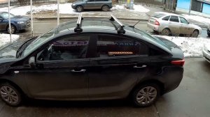 Багажник на крышу Kia Rio sd (2017-). АВТоДОП Нижний Новгород.