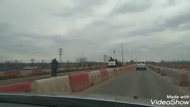 Трасса Таврида и новая больница им. Семашко. 22 декабря. Симферополь. смотреть онлайн