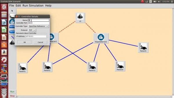 Software Defined Networking (SDN) using Mininet and Custom Python Script