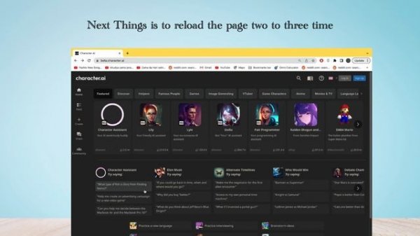 How to Fix “500 internal server error” in Character.ai