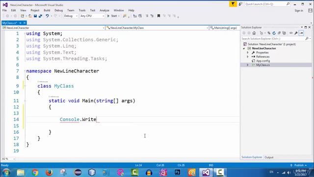 26 - New Line Special Character in C смотреть онлайн