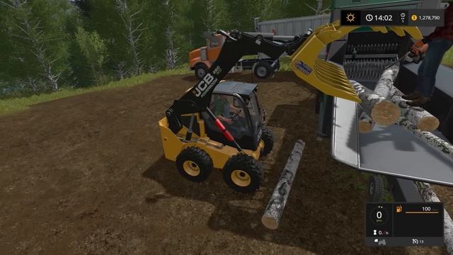 HUGE LOGGING CREW | Logging Map | Farming Simulator 17 Multiplayer Gameplay смотреть онлайн