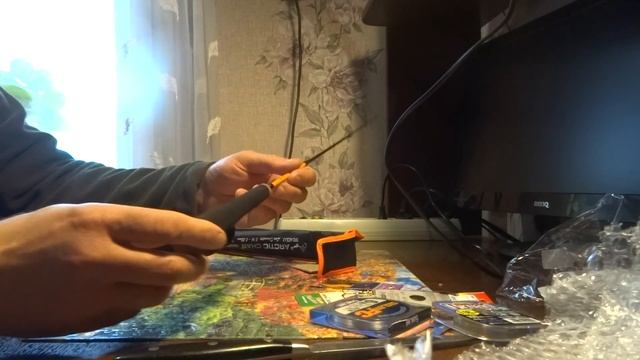 Распаковка очередной посылки от интернет-магазина Spinningline.