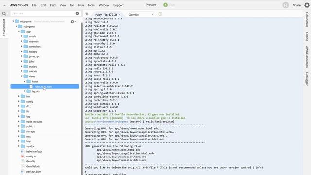 Ruby on Rails 6: Install HAML смотреть онлайн