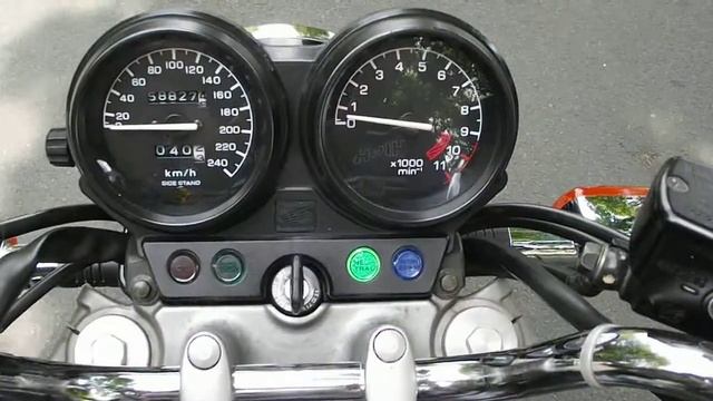 Honda CB 750 Seven Fifty RC42 grau 10.92 Motorlauf 1 смотреть онлайн