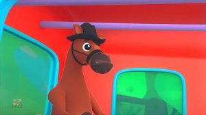 The Wheels on the bus go round and round  | Bus Song | Kindergarten Nursery Rhymes & Kids Songs