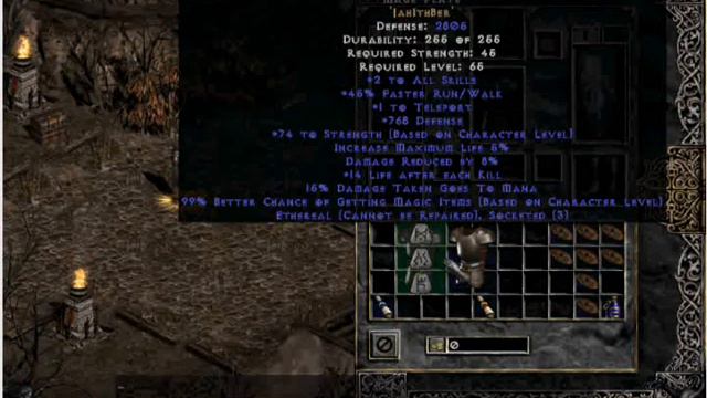 diablo 2 how to make a perfect enigma смотреть онлайн