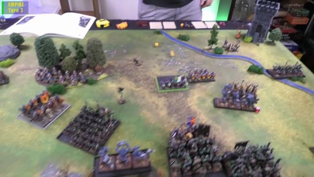 Warhammer Fantasy 6th Edition Battle Report | Orcs & Goblins vs Empire смотреть онлайн