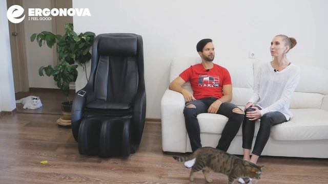 Расслабляюсь после занятий спортом. Отзыв о кресле Ergonova Organic Mini смотреть онлайн