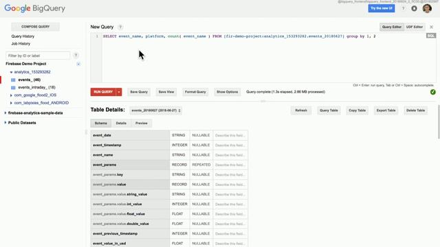 Exporting Data from Google Analytics for Firebase to Big Query & Data Studio смотреть онлайн