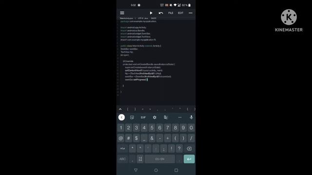 SeekBar en Java N IDE Tutorial смотреть онлайн