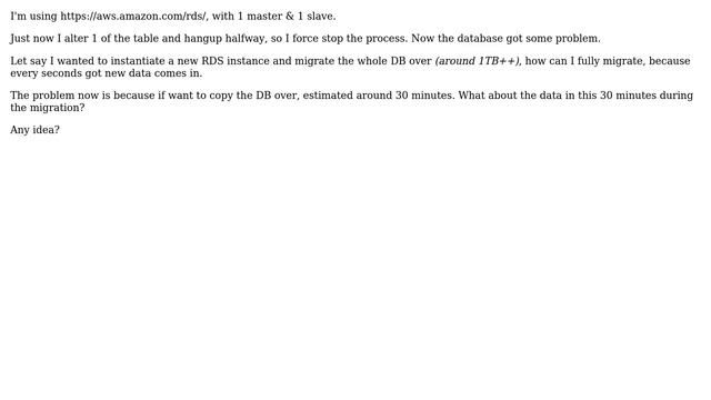 Databases: MySQL how to migrate to new server without data lost? смотреть онлайн