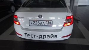 Доп.функции Octavia A7: Вторая задняя ПТФ