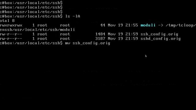 ОТВЕТЫ НА ВОПРОСЫ | tiny core установка и настройка openssh сервера смотреть онлайн