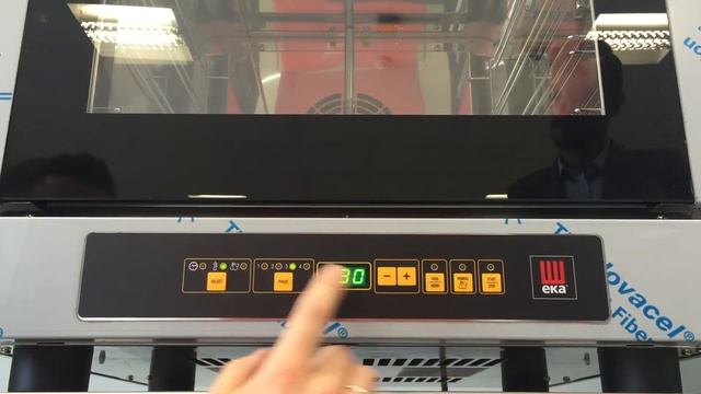 EKA EKF423DUD Set a manual cooking program to the digital control panel смотреть онлайн