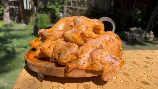 КУРИЦА ГРИЛЬ Азербайджанская Кухня Деревенская Кухня Рецепты смотреть онлайн