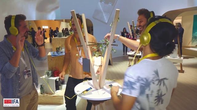 Наушники h.ear на IFA 2015 смотреть онлайн
