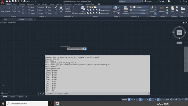 AutoCAD Tutorial - (006) - MVSETUP Command смотреть онлайн