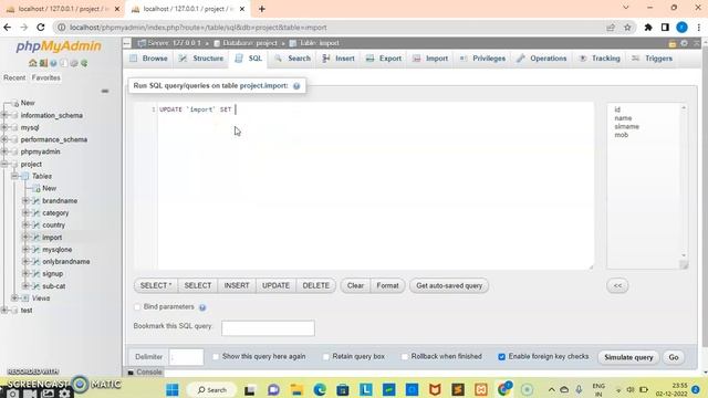 Mysql Insert Delete Update Command. #techsonish. #techsonish #techso смотреть онлайн