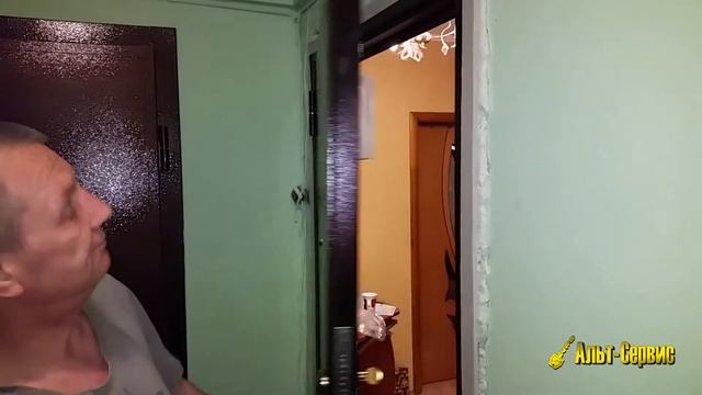 Видео отзыв на установку стальной двери Аргус "ДА-2" от компании "Альт-Сервис". смотреть онлайн