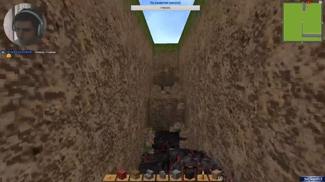 Minecraft постройка мега крепости) #1 Веб-камера и приятная музыка фоном) Настроение гарантировано) смотреть онлайн