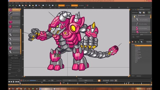 Spriter Quicktip tutorial Inverse Kinematics (IK) смотреть онлайн