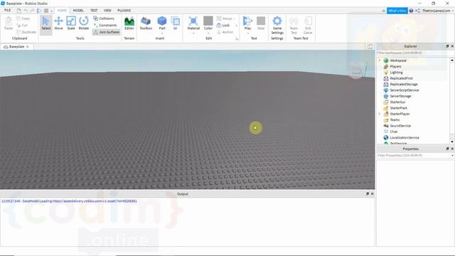#Roblox программирование Урок 2.1 Создание проекта - школа программирования CODIM.ONLINE смотреть онлайн