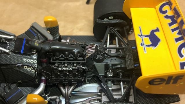 Lotus Honda 99T - Ayrton Senna 1987 - Tamiya - 1:20 смотреть онлайн