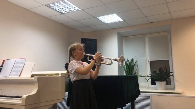 Русская народная песня "Как под горкой под горой". Р.Газизов Весёлый пешеход исп. Юнолайнен Полина смотреть онлайн