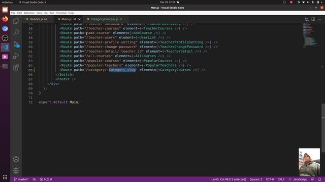 Course List page via category with ReactJs and Bootstrap 5 | LMS in Django ReactJs #24 смотреть онлайн