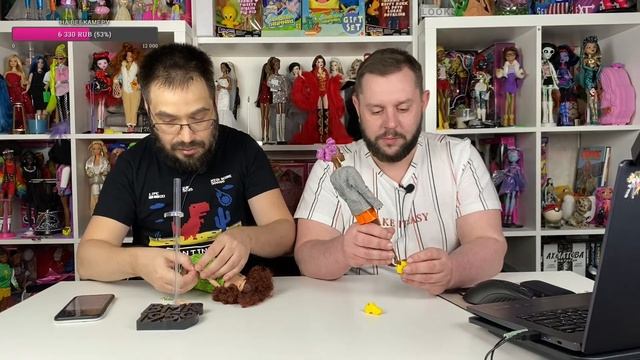 Прямой эфир. Обзор кукол Барби БМР 1959 и 50th anniversary Barbie Nascar смотреть онлайн