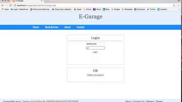 E-GARAGE || PHP & MYSQL & JAVASCRIPT PROJECT || FINAL YEAR PROJECT смотреть онлайн
