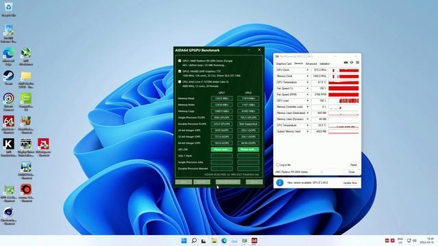 AMD FirePro S7150 - Aida64 GPGPU Test смотреть онлайн