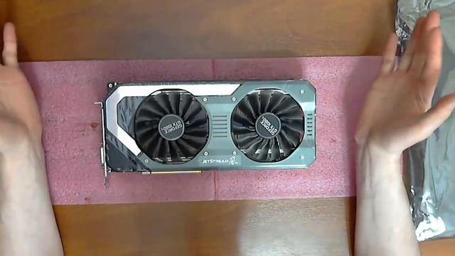 ? Видеокарта GeForce GTX 1080Ti JetStream от Palit распаковка или как купить новую видеокарту смотреть онлайн