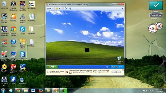 Instalación de Windows XP en VMware Player смотреть онлайн