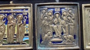 Медное литье: кресты, иконы, складни