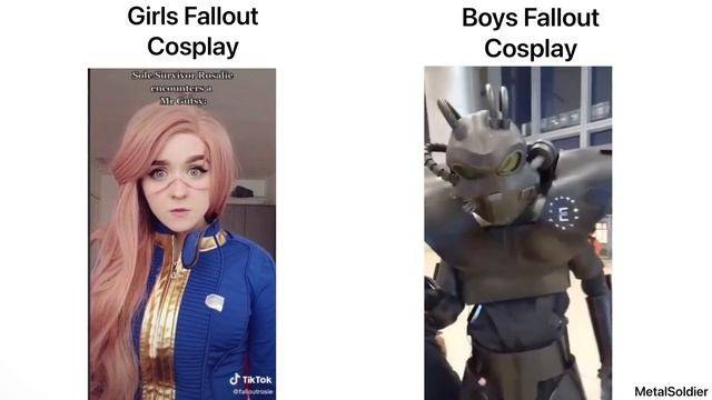 Girls Cosplay vs Boys Cosplay (Fallout Edition) #2 смотреть онлайн