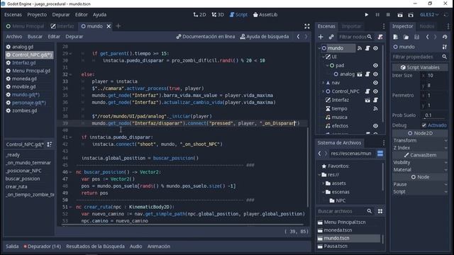Godot 3.1 top-down shooter psrt_26 (Boton disparar) смотреть онлайн