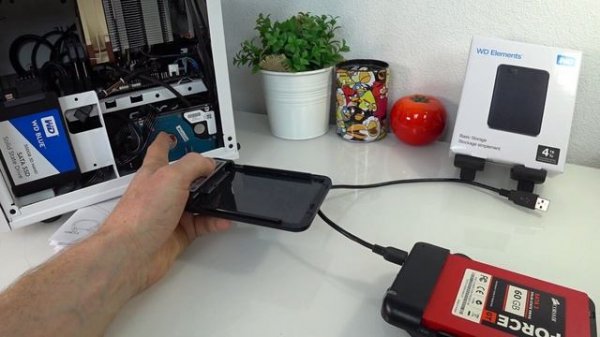 WD My Passport Elements Внешний жесткий диск USB3 4tb -ТЕСТ