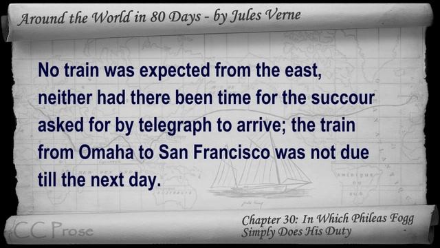 Chapter 30 - Around the World in 80 Days by Jules Verne смотреть онлайн