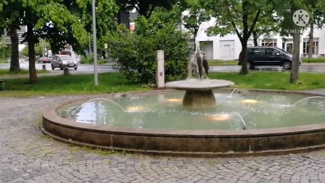 Ноймаркт в Германии. Обзор города. Цены на мороженое в кафе Lorenzo.