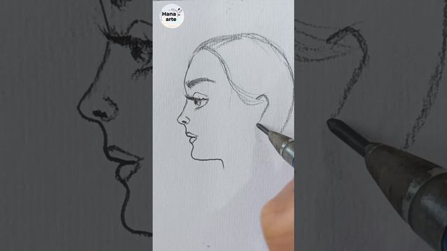 how to draw a girl's face with pencil ✏️ смотреть онлайн