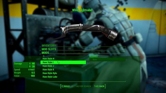 Fallout 4 - Lightsaber Mod смотреть онлайн