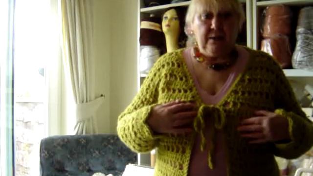 Chartreuse green crochet jacket смотреть онлайн