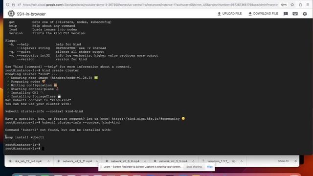 Kubernetes LAB 33: Install kind (free) Kubernetes cluster on a VM on Google Cloud (GCE) Part 2 of 2 смотреть онлайн