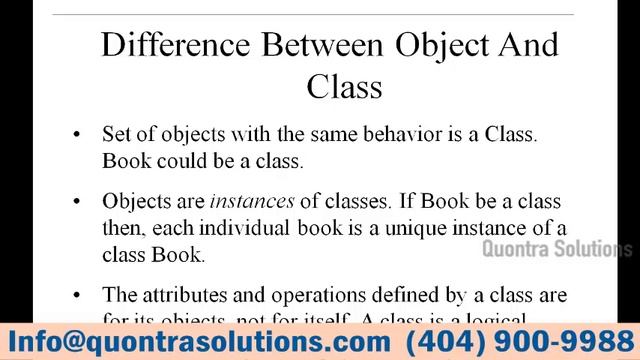 Introduction to Objects and Classes | Java Online Training смотреть онлайн