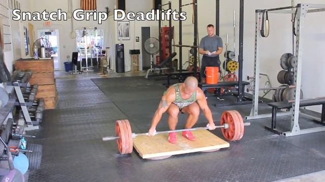 Snatch-Grip Deadlifts & Box Jumps | Overtime Athletes смотреть онлайн