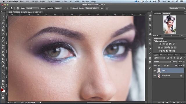 Ретушь фотографии | Уроки по фотошопу. Занятие 7 смотреть онлайн