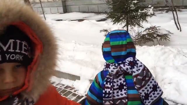 Что русские дети надевают зимой / Как одеть ребенка в мороз / Русская зима смотреть онлайн